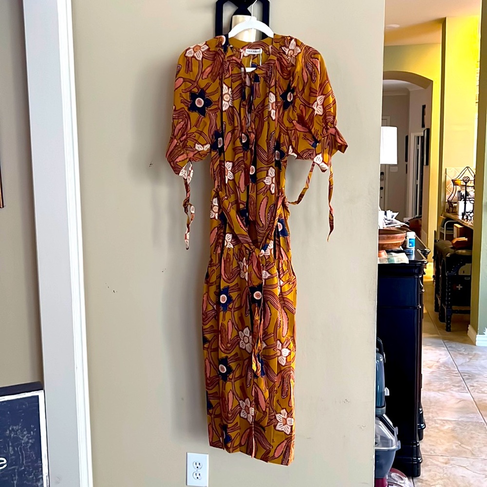 - NWT Ulla Johnson Selena coverup in Citrine Small